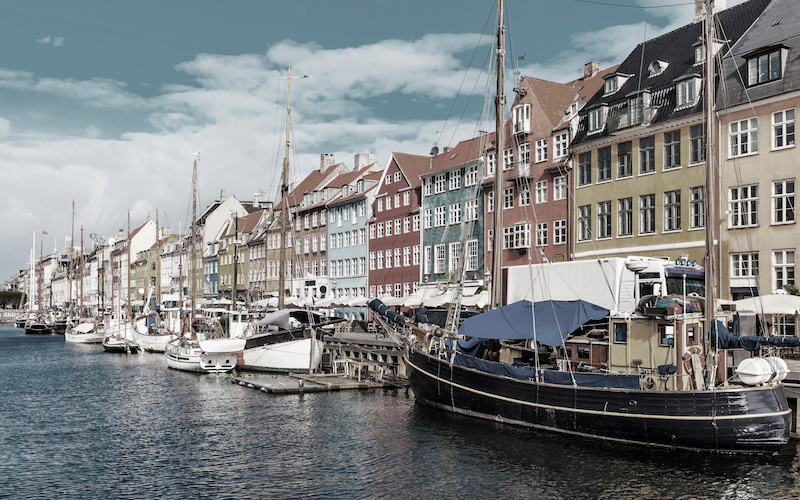 Der Kopenhagener Hafen liegt auf der Transatlantik-Route