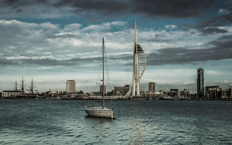 Das Tendern ist nicht in jedem Hafen erforderlich - Southampton ist groß genug