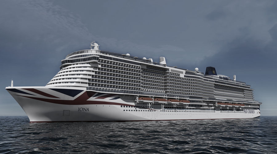 Kreuzfahrtschiff Iona der Reederei P&O Cruises